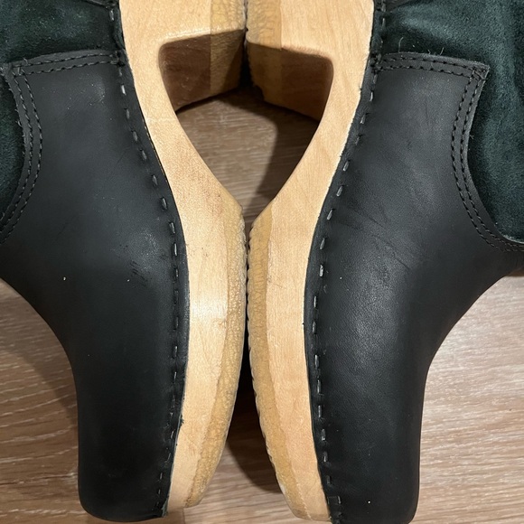 No 6 black shearling boots - Picture 7 of 10